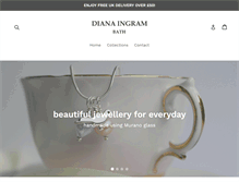 Tablet Screenshot of dianaingram.com